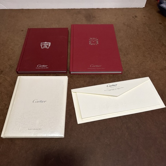 Other - CARTIER WATCMAKING JEWELLERY BRIDAL COLLECTION 2013 HARDCOVER BOOKS LOT